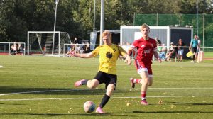 Freier als der Wind kamen Hintes Spieler immer wieder zum Abschluss.