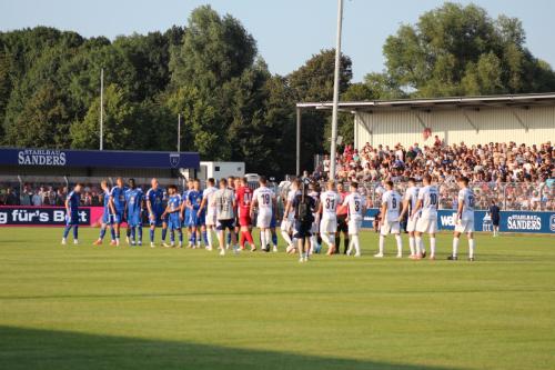 Kickers Emden gegen den SV Meppen