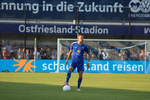 Kickers Emden gegen den SV Meppen