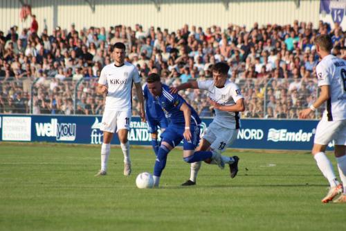 Kickers Emden gegen den SV Meppen