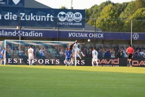 Kickers Emden gegen den SV Meppen